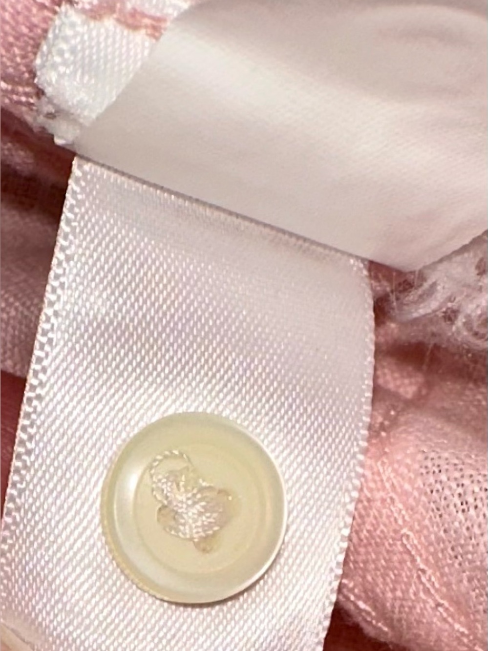 GAP Light Pink 100% Linen Button-Down Shirt - Picture 6 of 7
